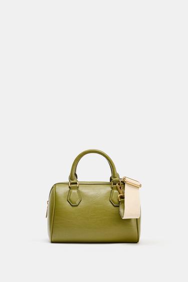 СУМКА CITY — Зеленый от Zara — изображение 0