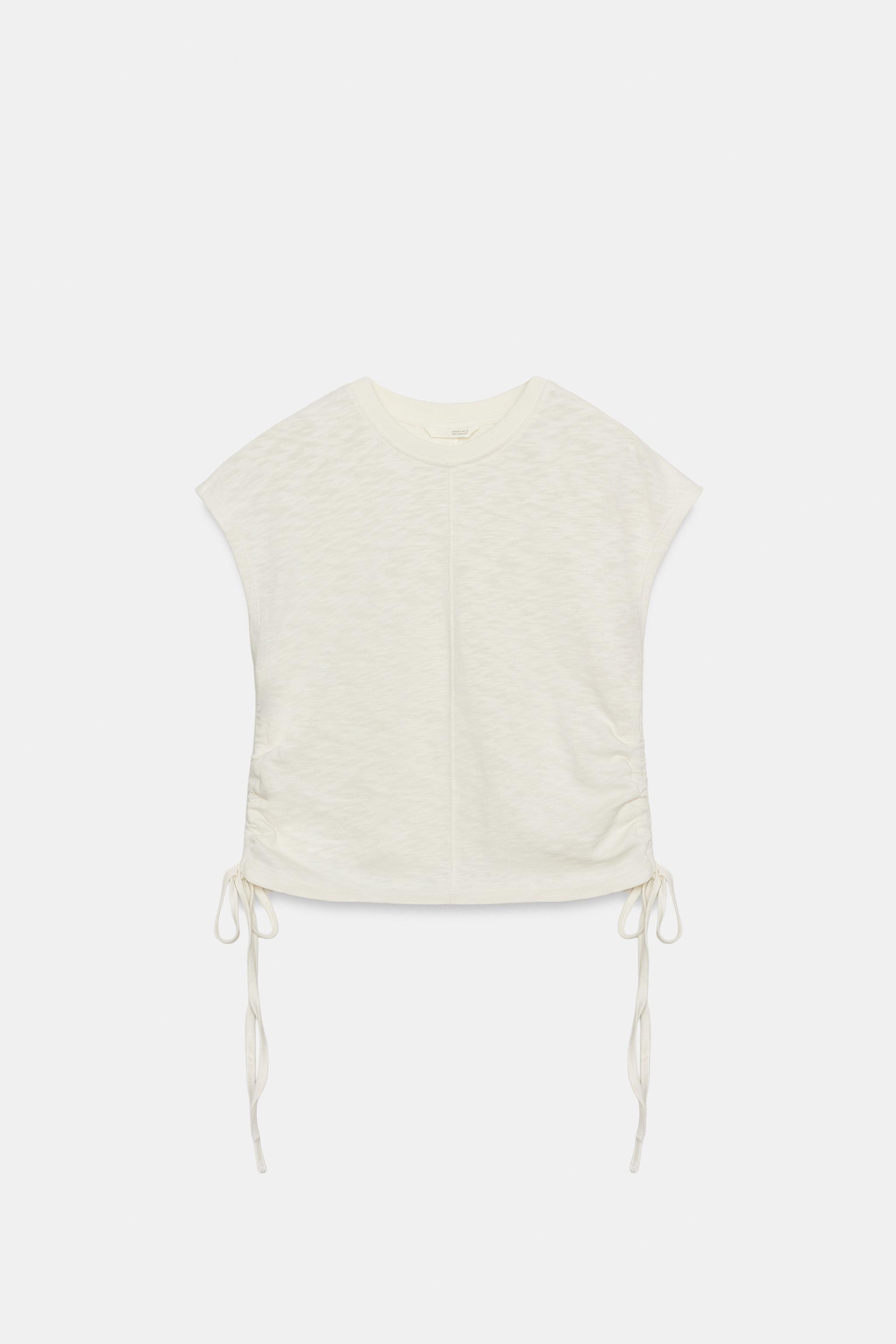 T-SHIRT RUSTIQUE FRONCÉ