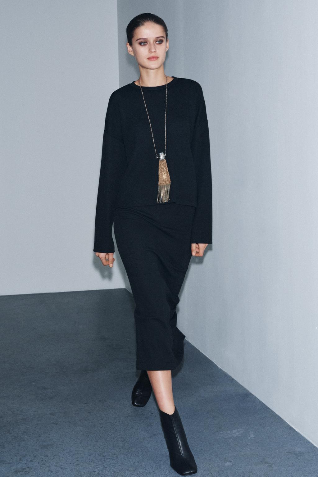 SOFT MIDI SKIRT