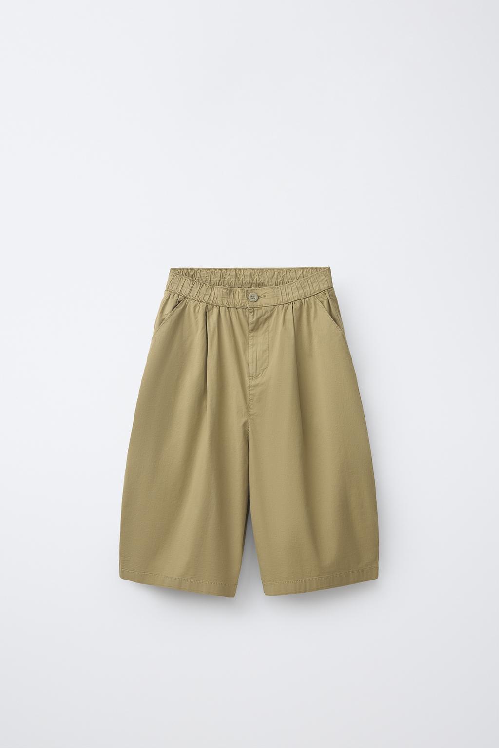 Zara Barrel poplin şort