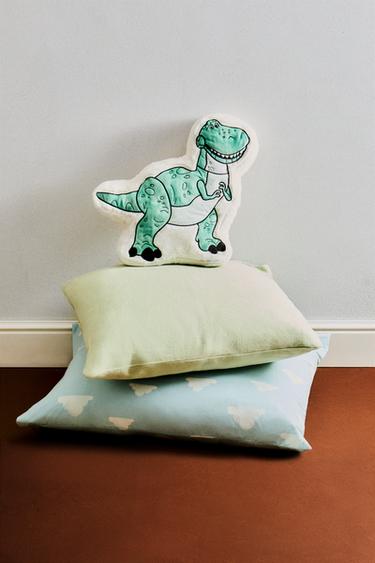 CHILDREN'S TOY STORY ©DISNEY/PIXAR FAUX SHEARLING CUSHION - Green by Zara
