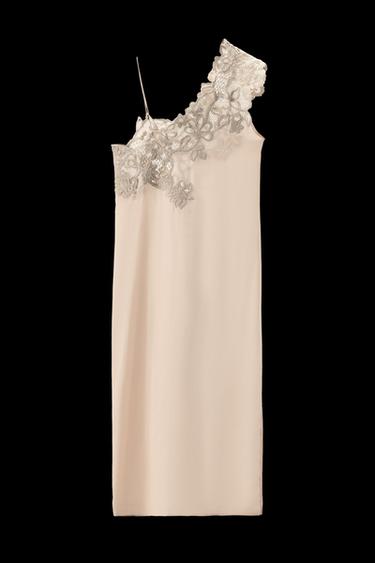 ASYMMETRISCHES HÄKELKLEID – LIMITED EDITION - Rosa von Zara