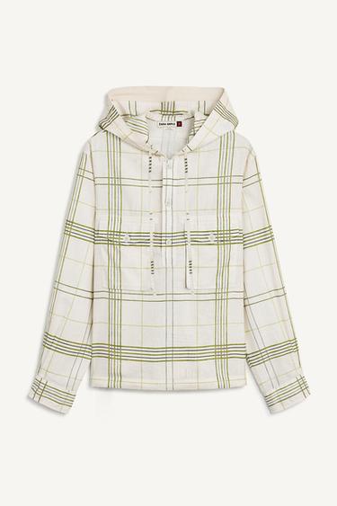 CHCKD SHRT - Printed by Zara