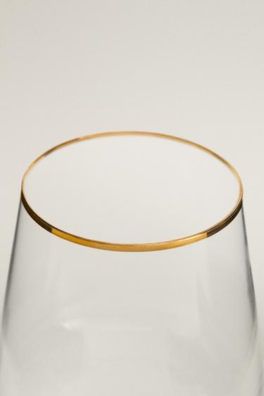 VERRE BORD DORÉ BOHEMIA CRYSTAL - Or de Zara - Image 1