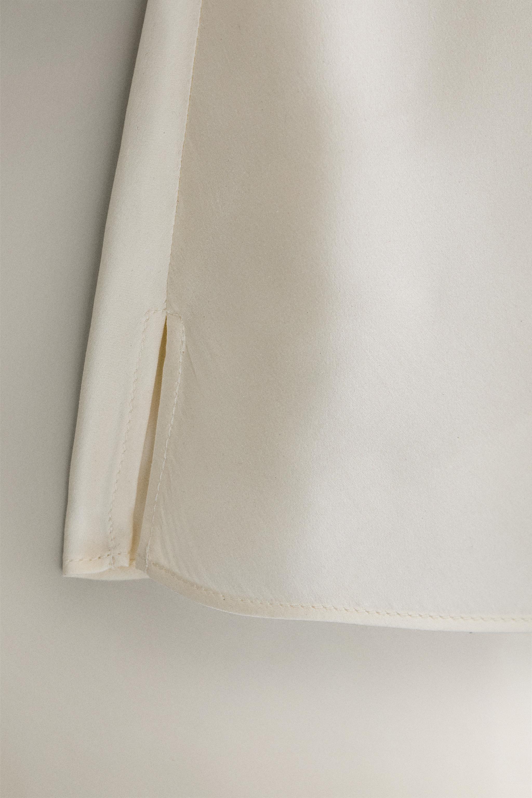 SHORT SOIE BEIGE