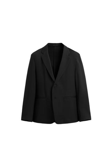 BLAZER SLIM FIT CONFORT - Negro de Zara