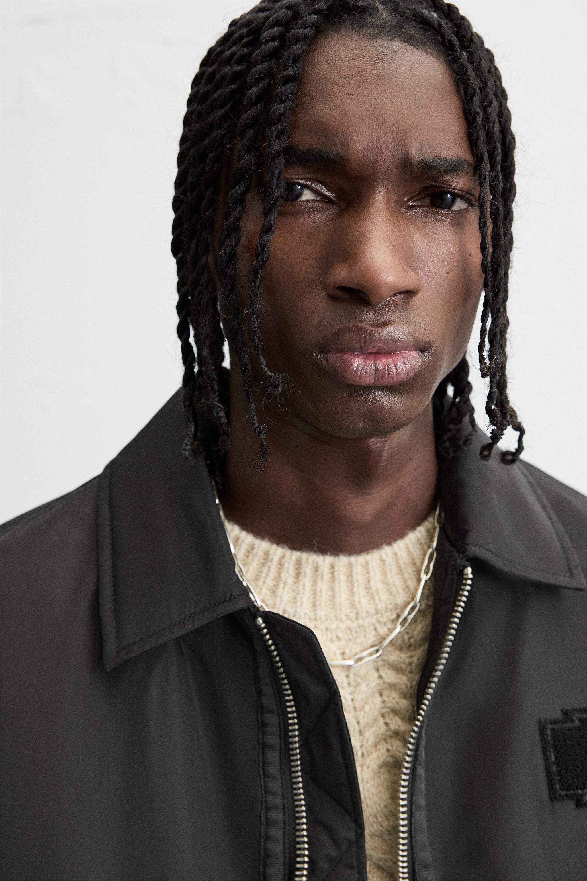 テクニカルボンバージャケット - ブラック | ZARA Japan / 日本
