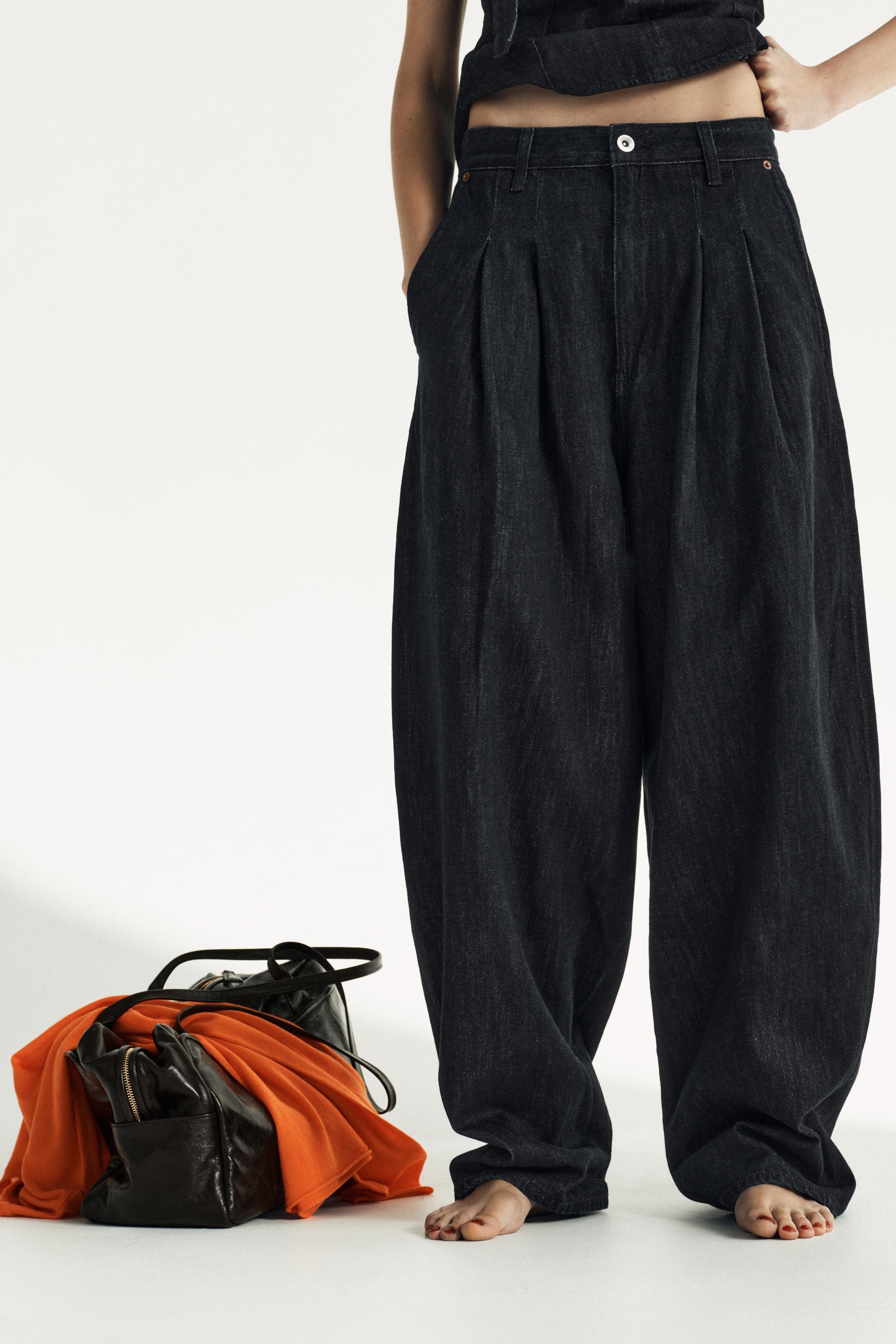 TRF BAGGY ORTA BEL JEAN - Görsel 2