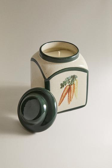 (320 G) BOUGIE PARFUMÉE CARROT BREEZE - Oranges de Zara - Image 1