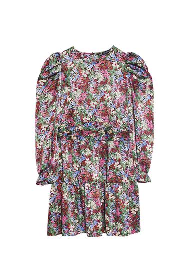 PRINTED MINI DRESS