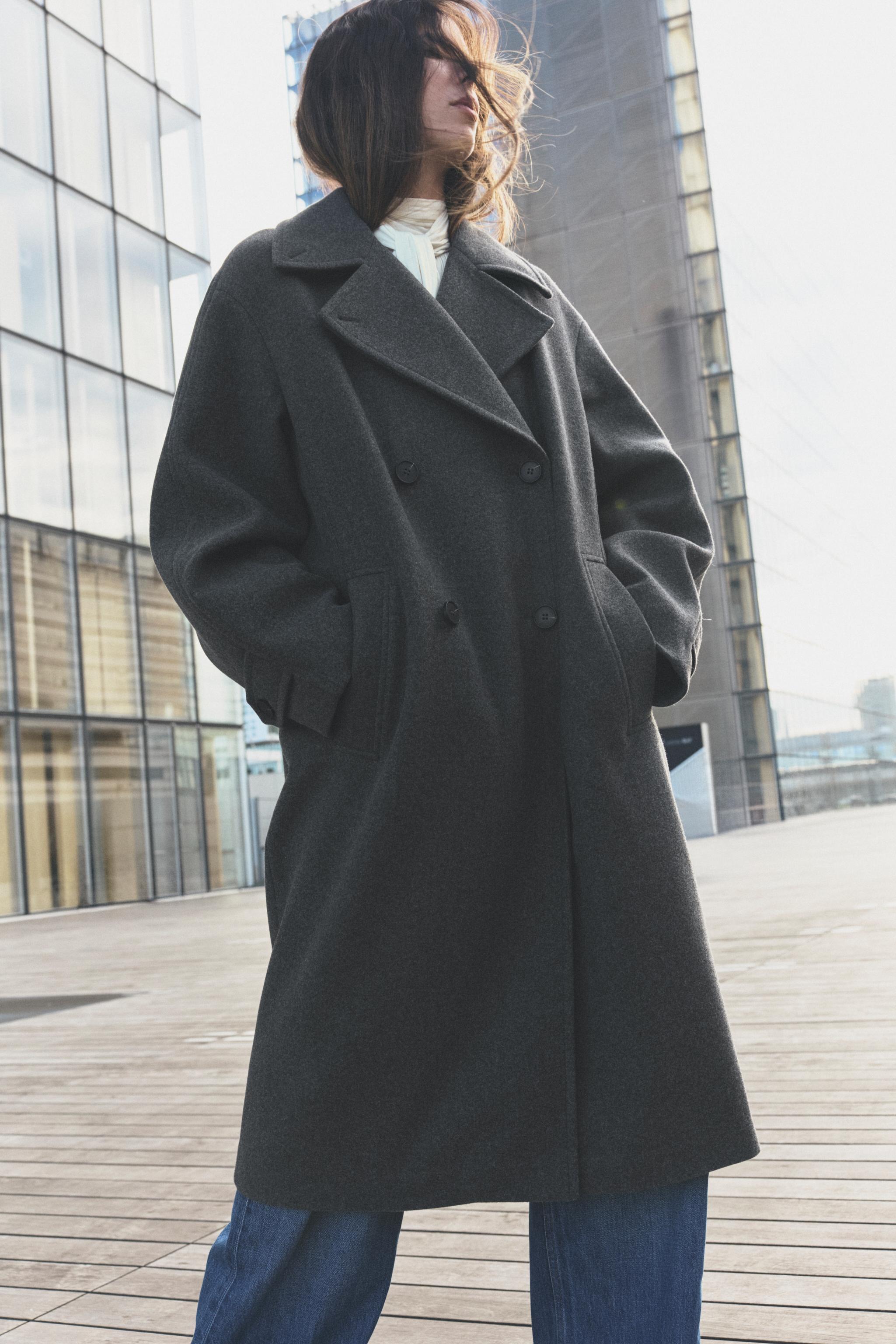 レディースオーバーサイズコート | ZARA 日本
