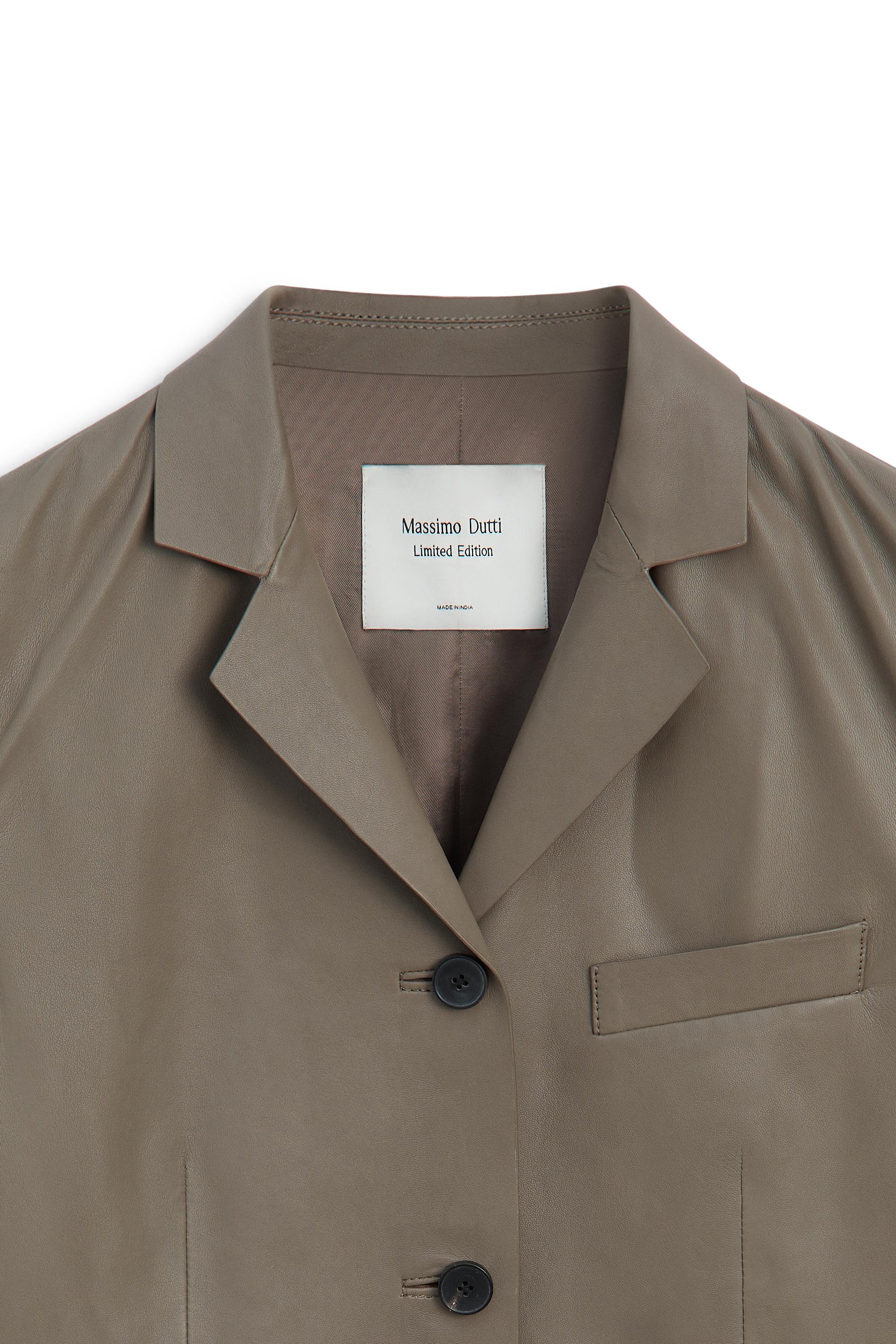 Nappa leather blazer - LIMITED EDITION