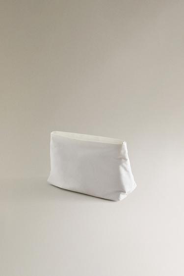 TROUSSE DE TOILETTE TISSU TECHNIQUE FORMAT MOYEN - Blanc de Zara - Image 2