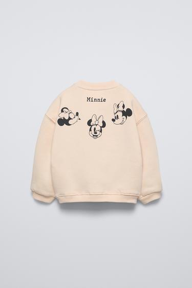 MINNIE MOUSE © DISNEY BOW SWEATSHIRT - Vanilla by Zara - Image 1
