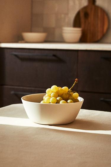 LOT DE 2 - BOL L - écru-blanc de Zara - Image 5