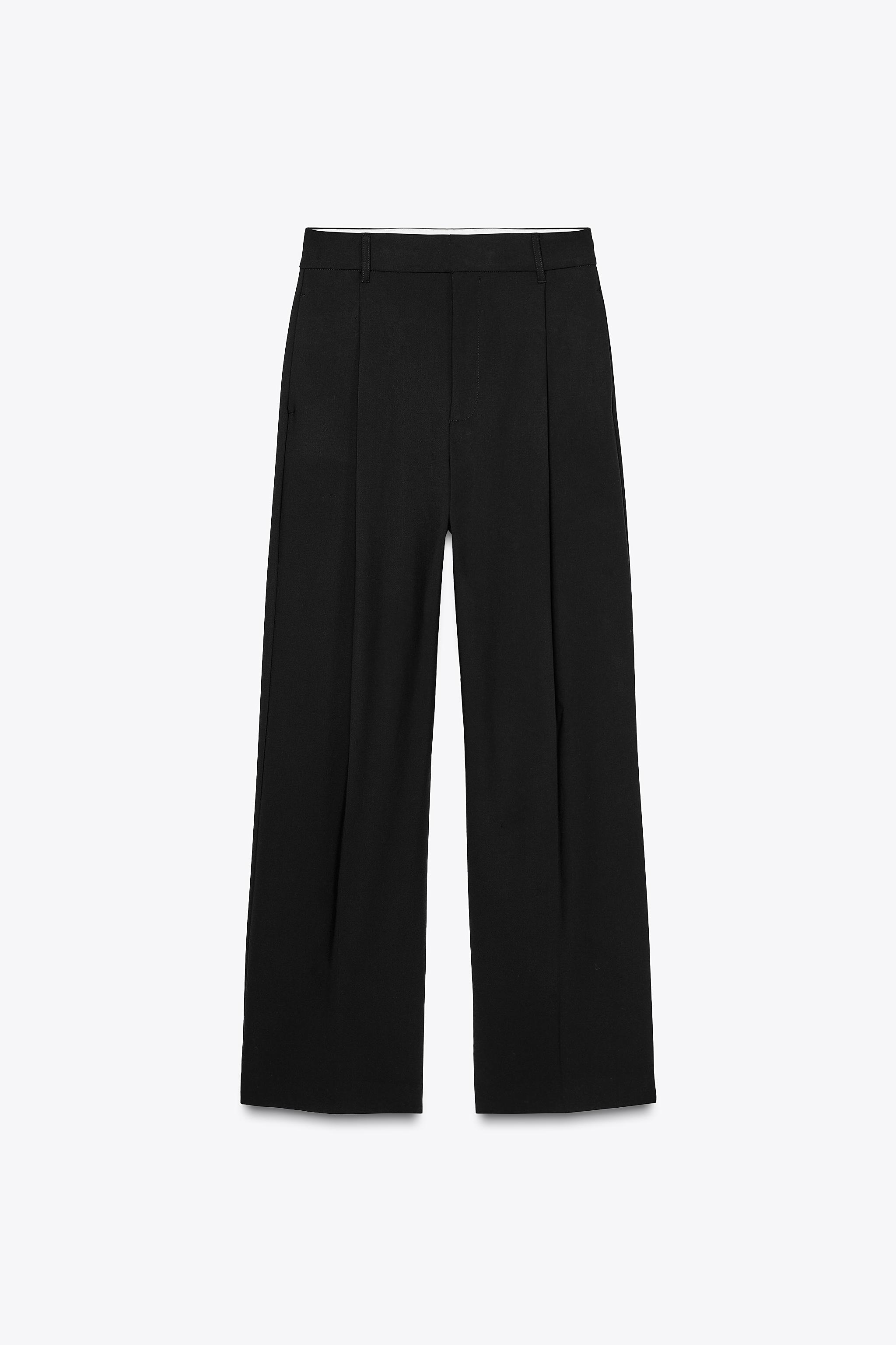ZARA×STUDIO NICHOLSONプリーツパンツ ワイドフィットパンツ の