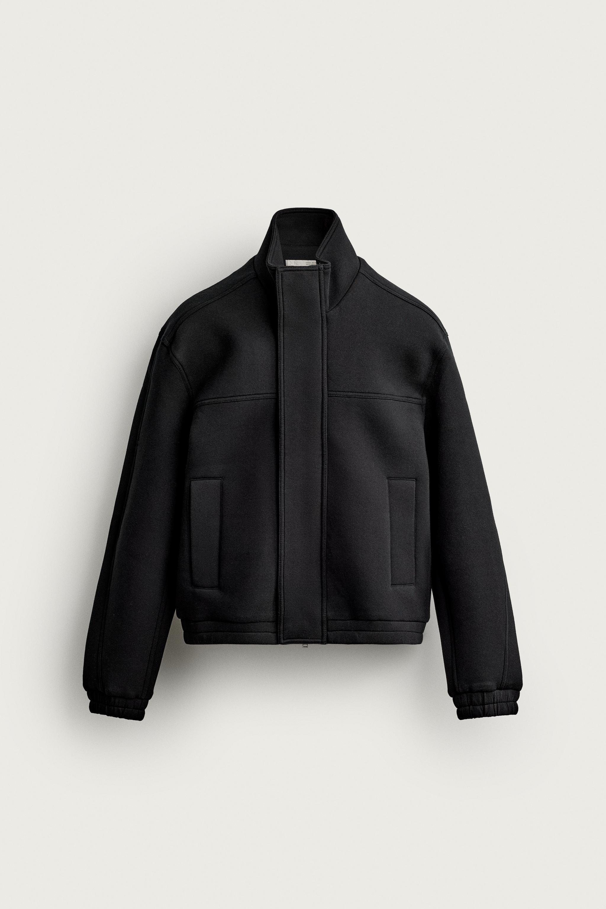 COMPACT BOXY FIT JACKET - Black | ZARA South Africa