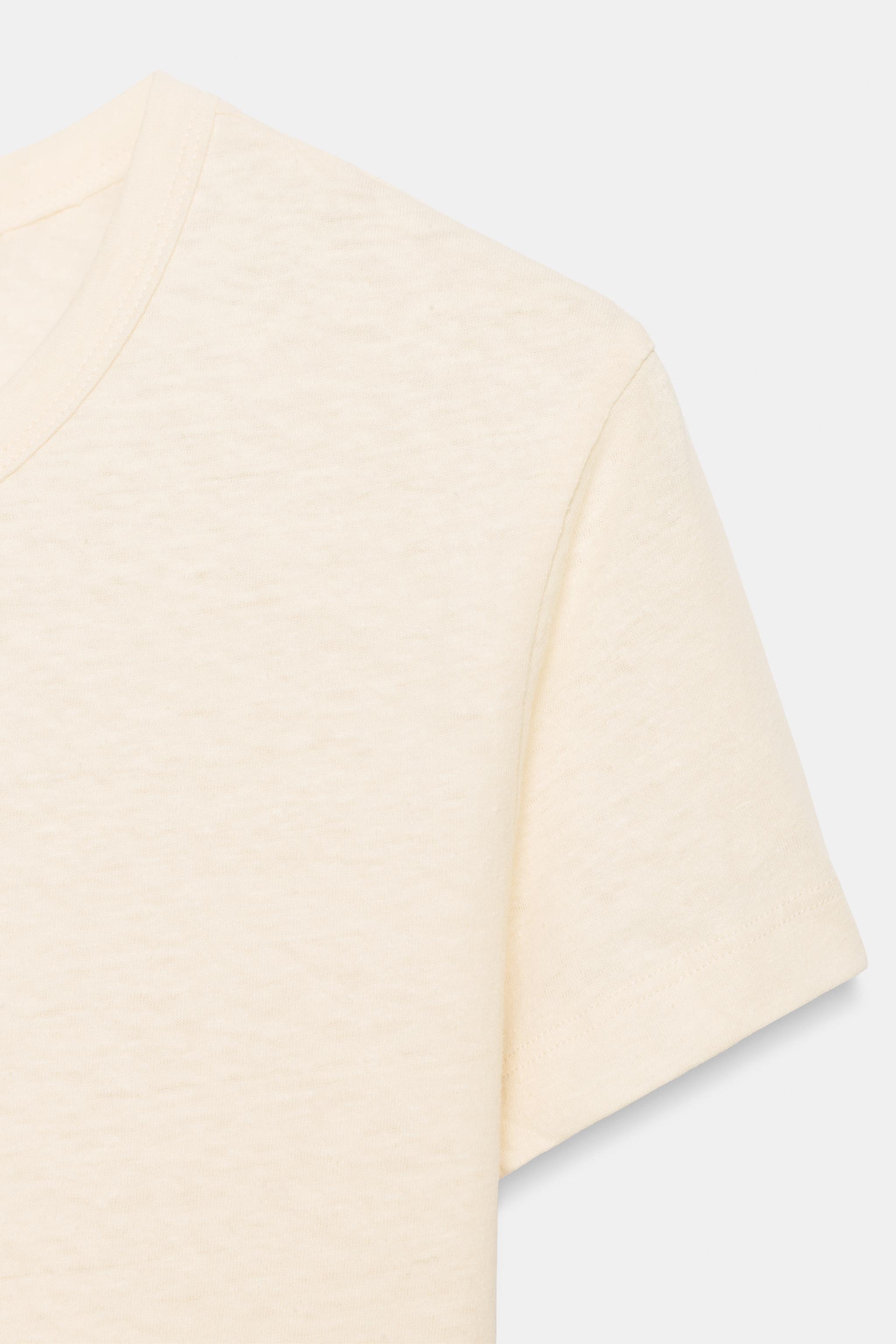 Женские футболки Zara COTTON SHORT SLEEVE T-SHIRT — фото 4