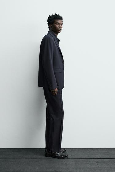 COSTUME 100% LAINE - Bleu ciel délavé de Zara - Image 1