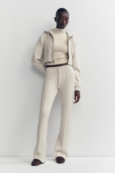 レディースクロップ丈スウェットシャツ | ZARA 日本 