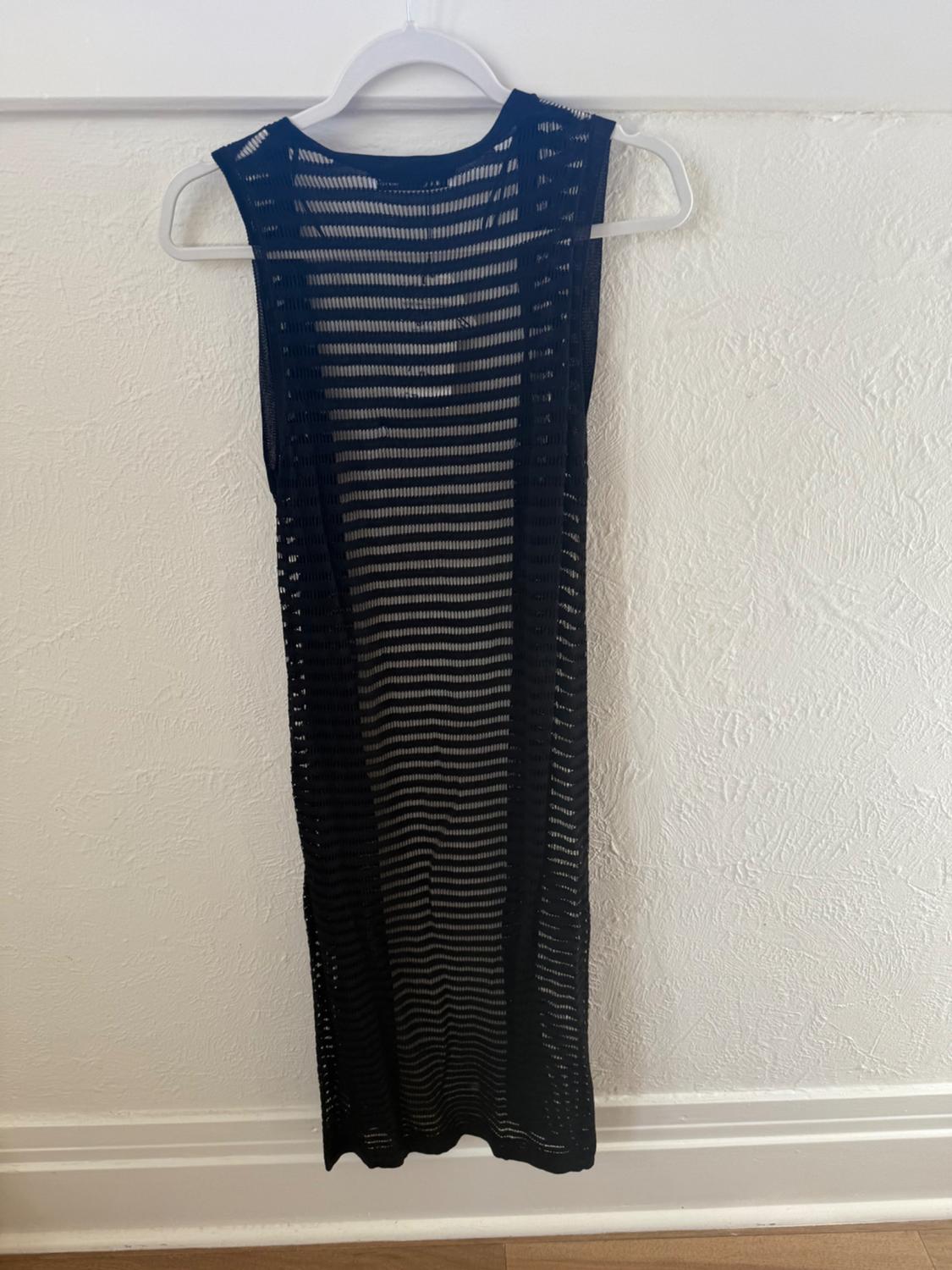 BLACK SOFT KNIT VEST - Image 5