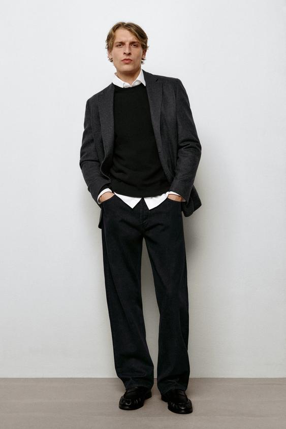 Zara Wide-leg jeans - Indigo - Image 0