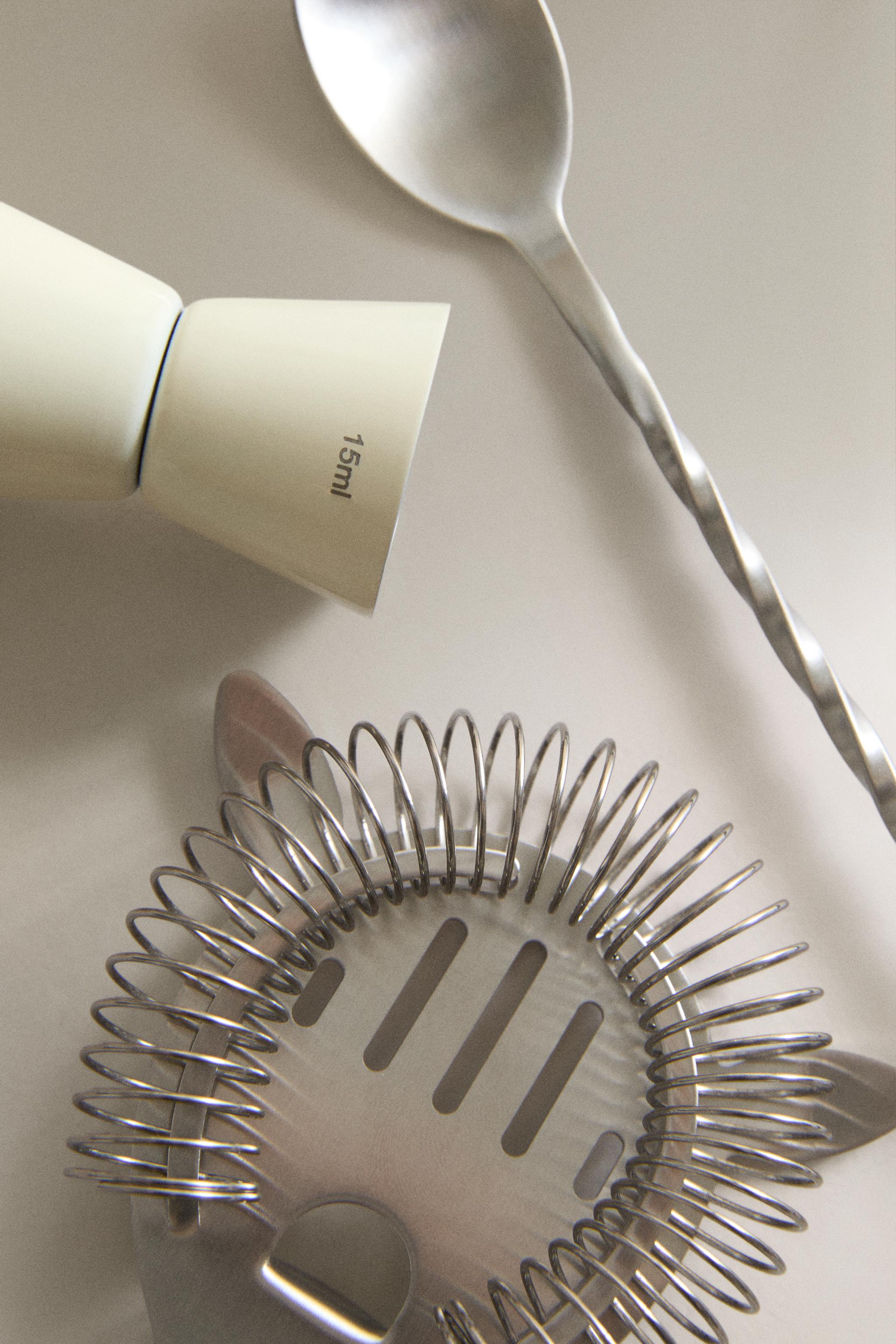 5-PIECE COCKTAIL SET — Cream