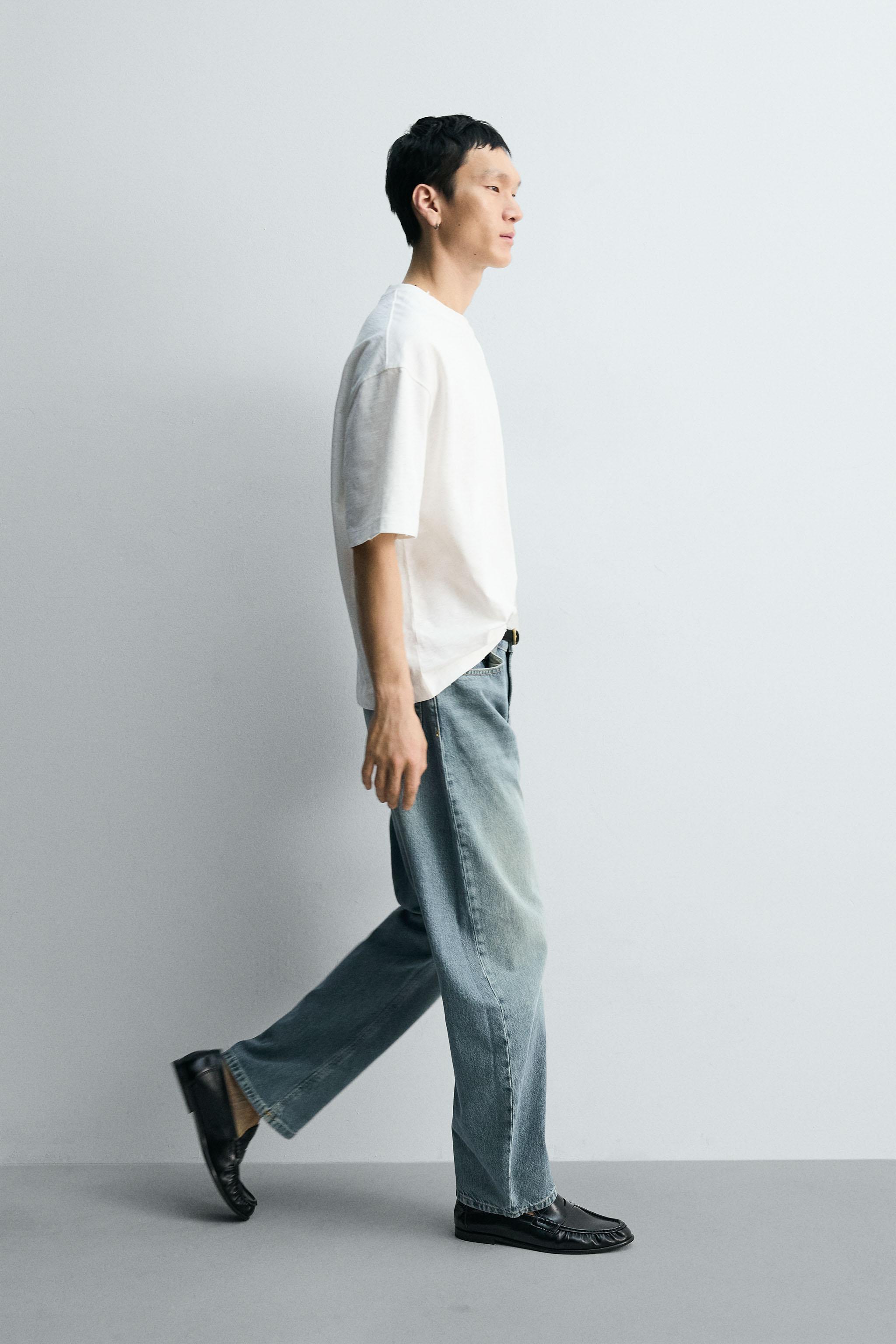 RELAXED BARREL FIT JEANS
