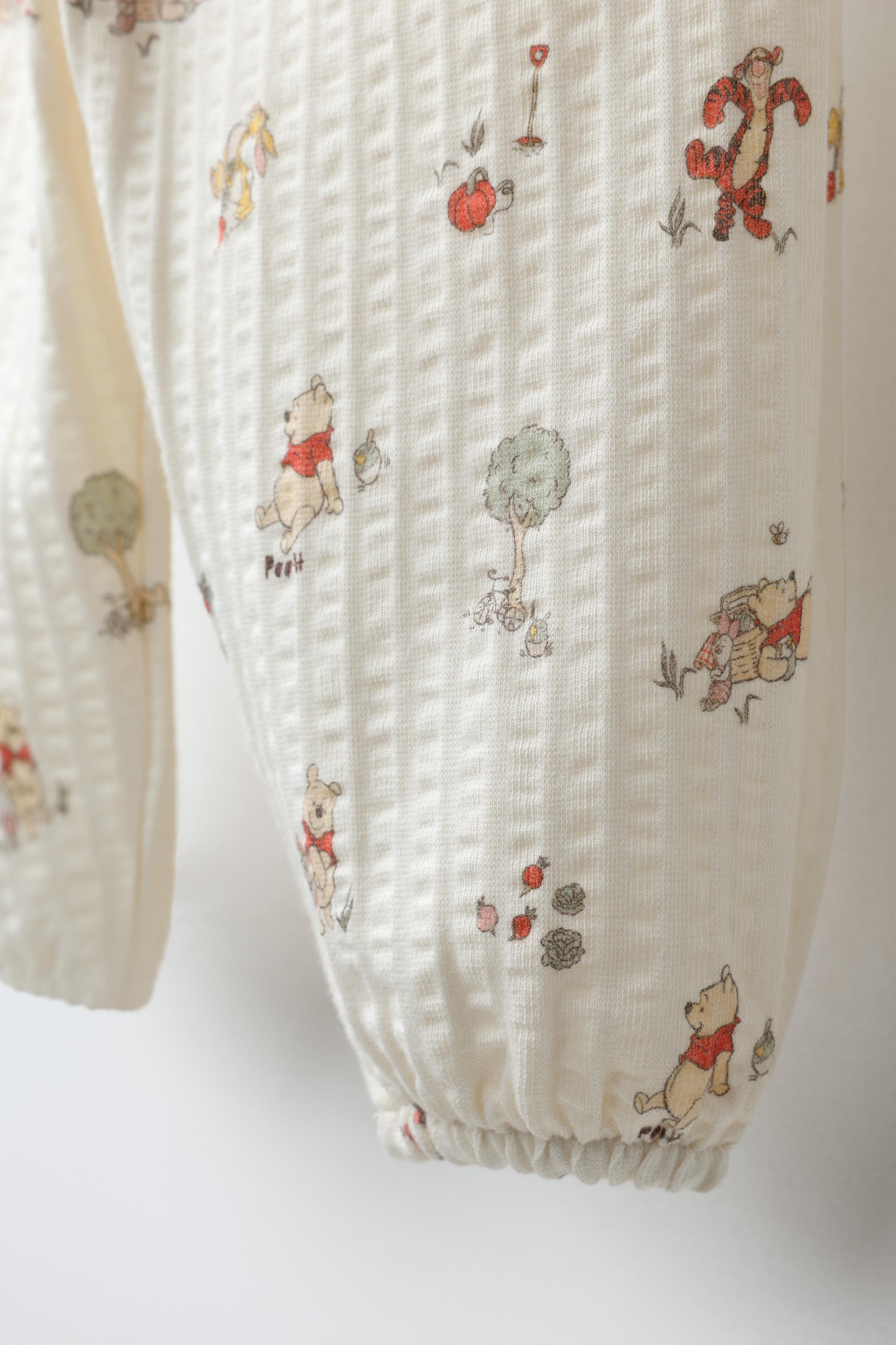 PANTALON BOUFFANT TEXTURÉ WINNIE L'OURSON © DISNEY