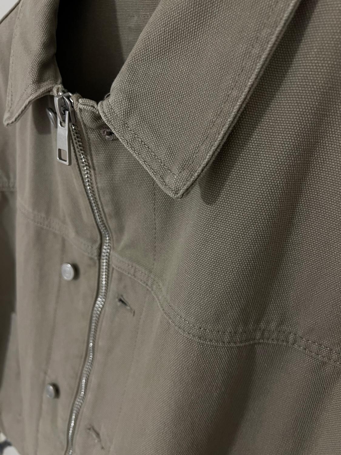 WASHED ZIP-UP JACKET - Image 3