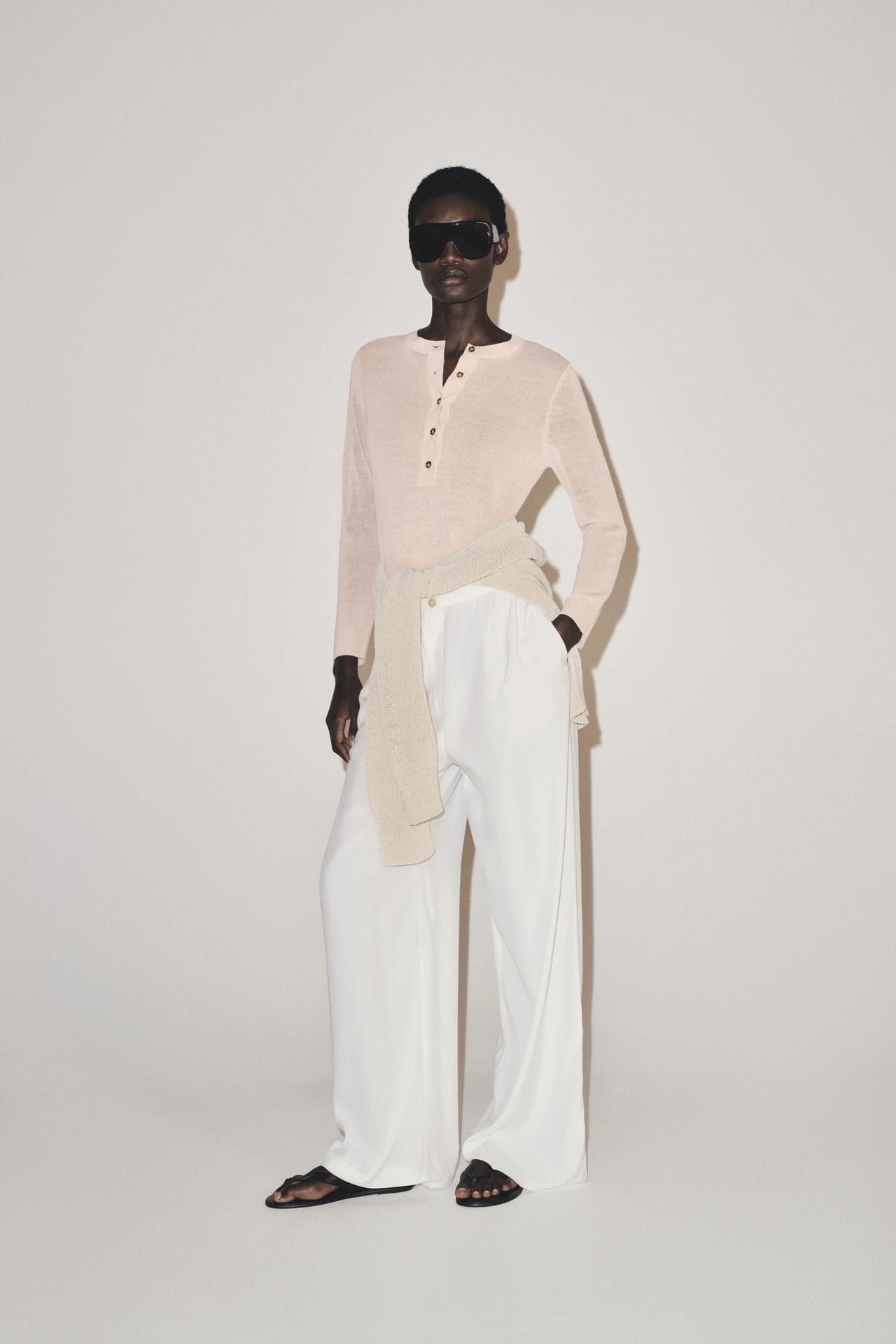 ДЖЕМПЕР С КРУГЛЫМ ВЫРЕЗОМ