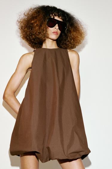 Zara MINI HALJINA GLOBO – Smeđa