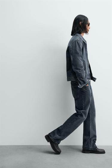 FLARE FIT JEANS - Midnight blue by Zara - Image 4