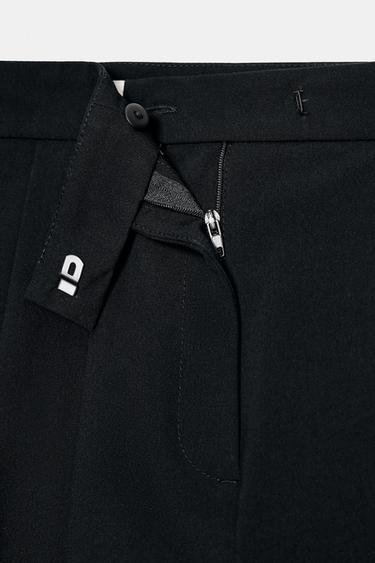 SHORT À DENTELLE - Noir de Zara - Image 7