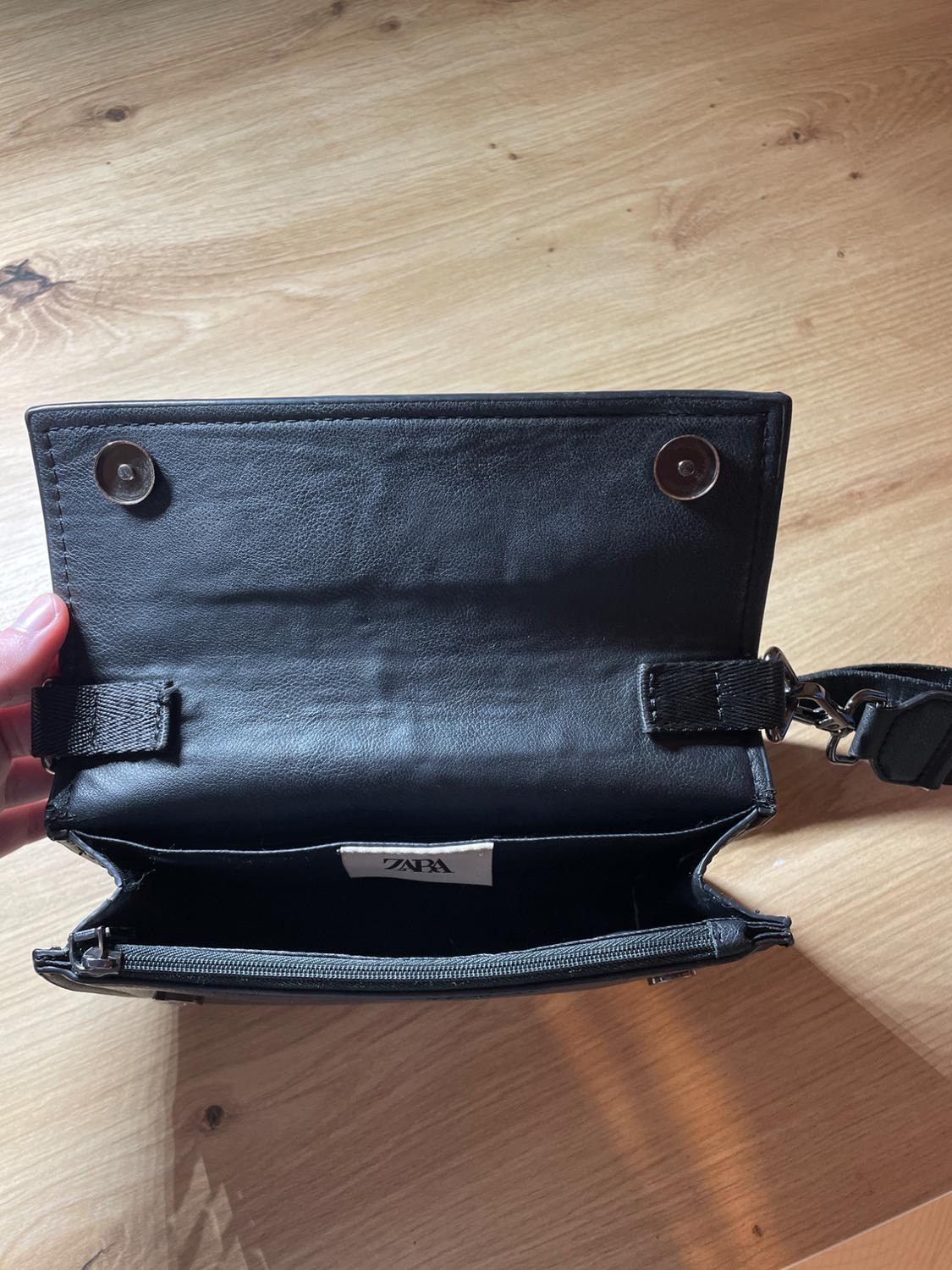 MINI MESSENGER BAG WITH FOLDOVER FLAP - Image 3