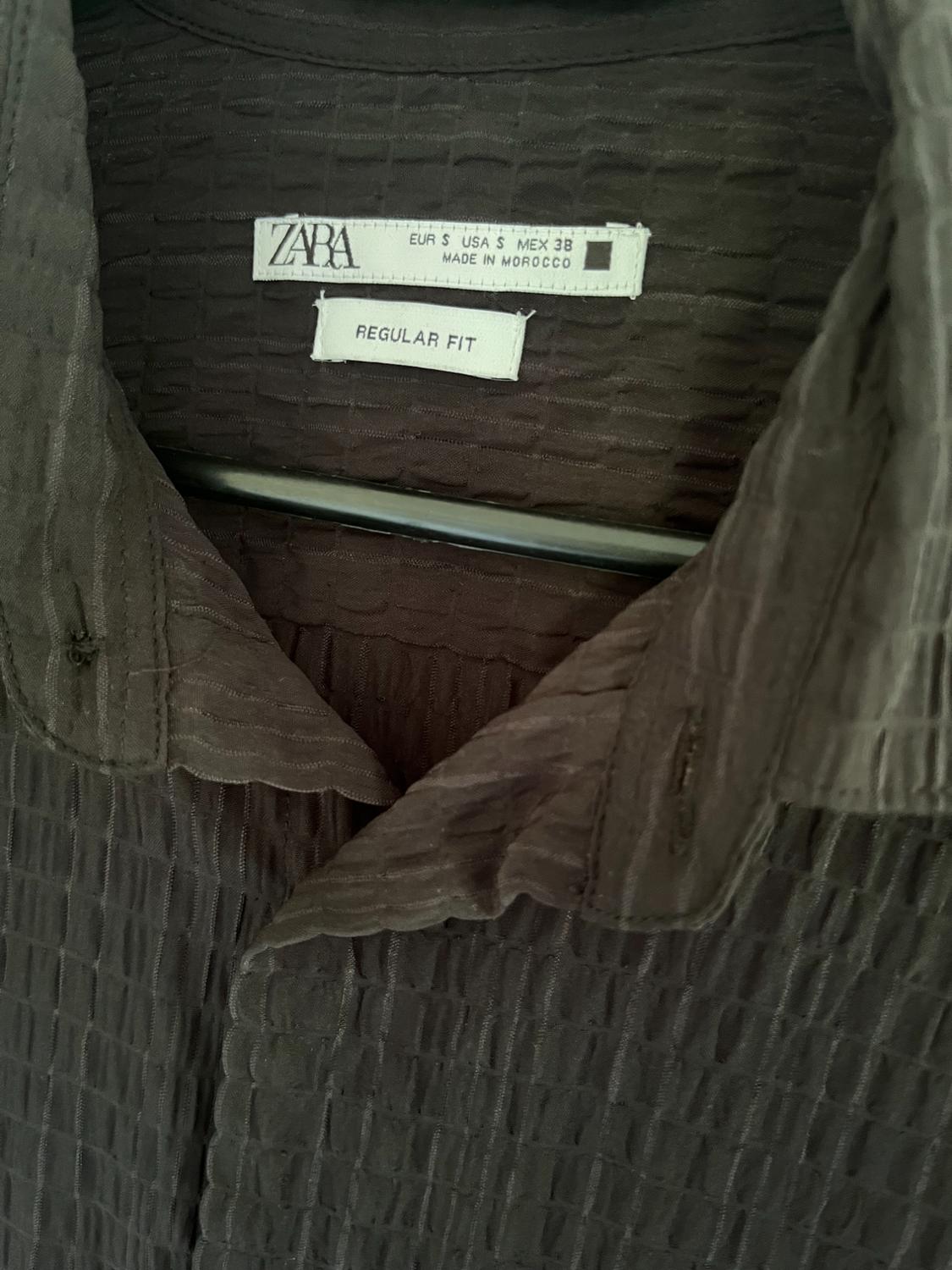 BLACK CRINKLED SHIRT - Image 3