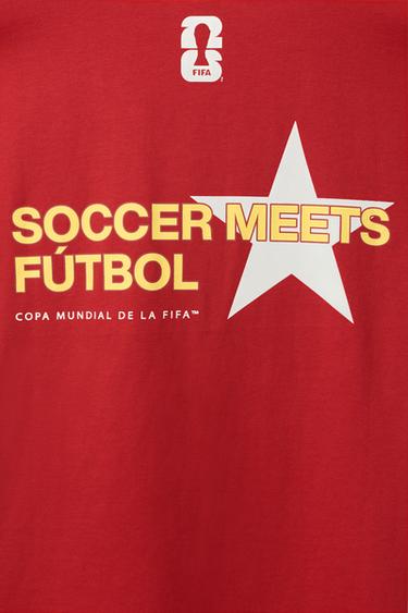T-SHIRT IMPRIMÉ ESPAGNE COUPE DU MONDE FIFA™ 2026 - Rouge de Zara - Image 3