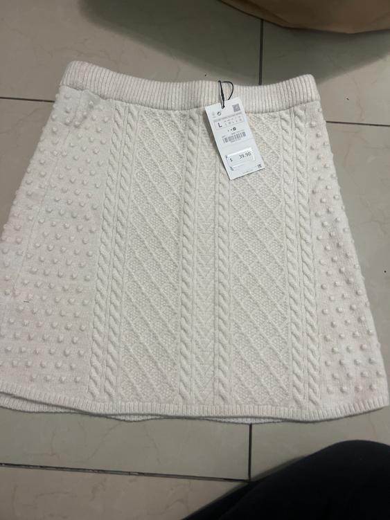 CABLE KNIT SKIRT TRF - Image 2