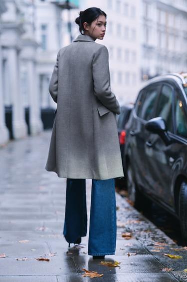 Zara SOFT COAT - Gray