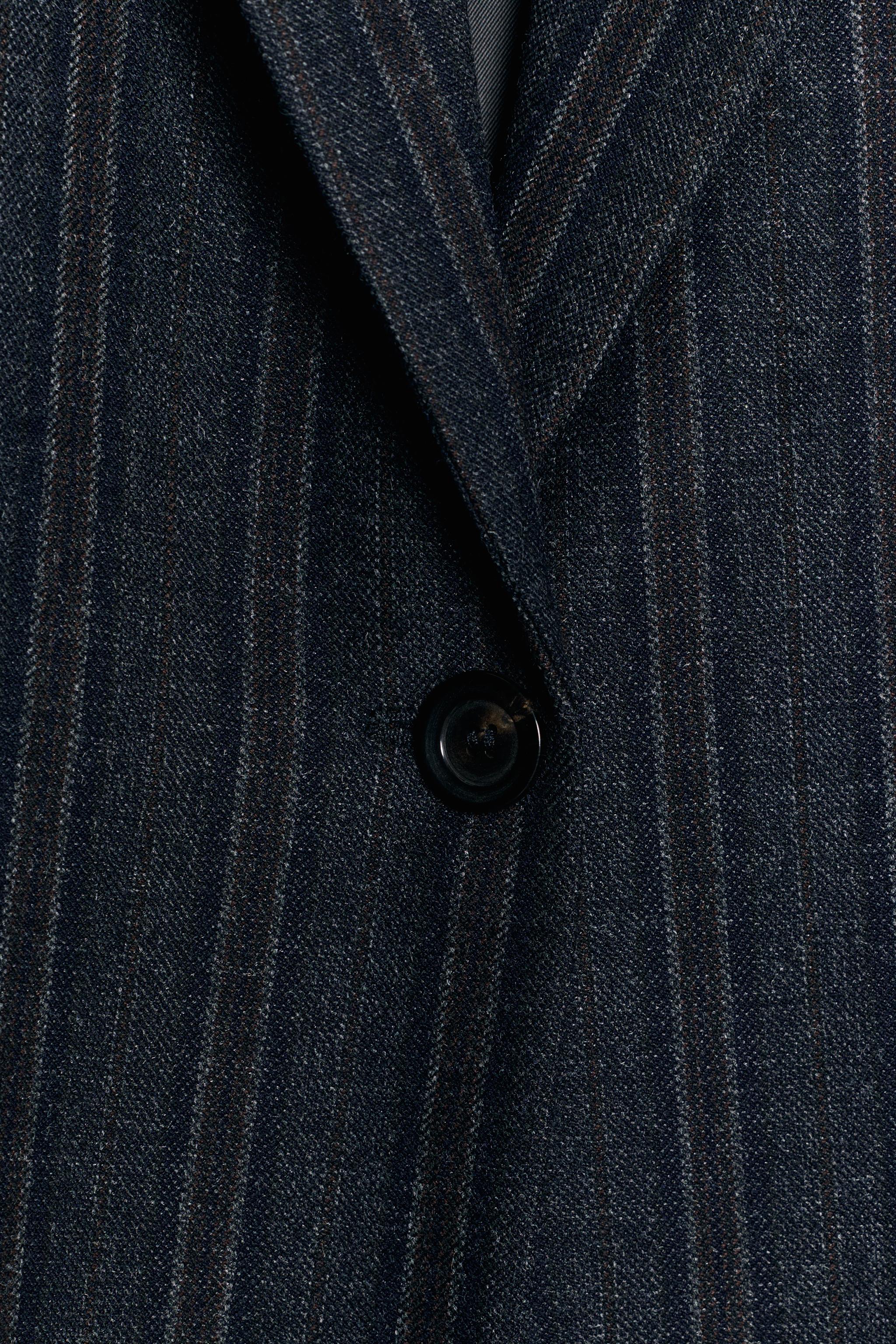 ZW COLLECTION STRIPED STRAIGHT BLAZER