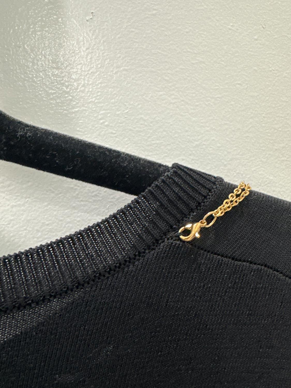SWEATER WITH CHAIN NECKLACE - Image 4
