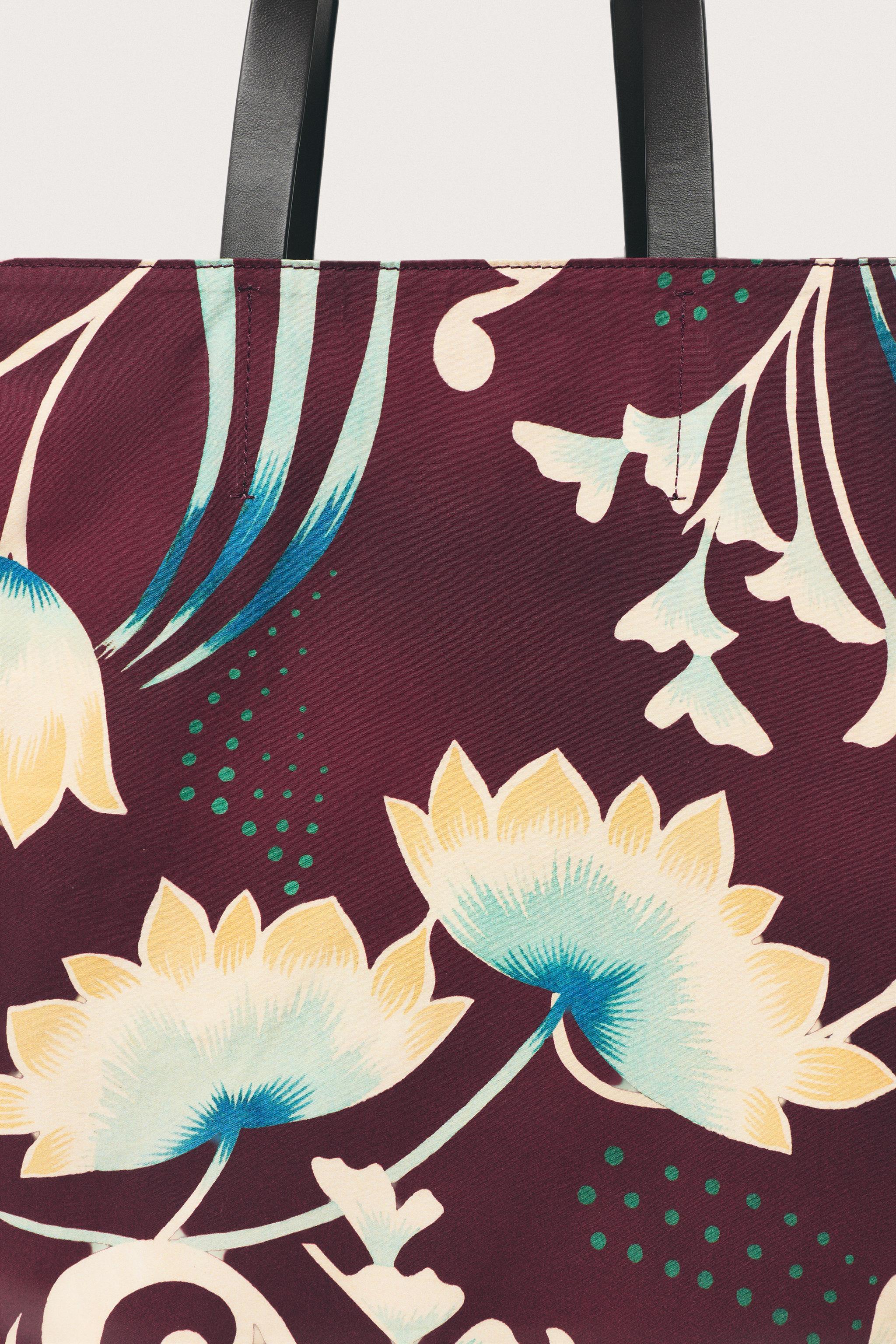 LIMITED EDITION LEATHER DETAIL SHOPPER BAG