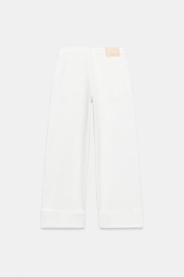 JEAN Z1975 BARREL TAILLE NORMALE REVERS - Blanc de Zara - Image 9