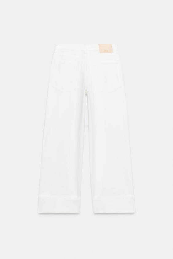 JEAN Z1975 BARREL TAILLE NORMALE REVERS - Blanc de Zara - Image 9