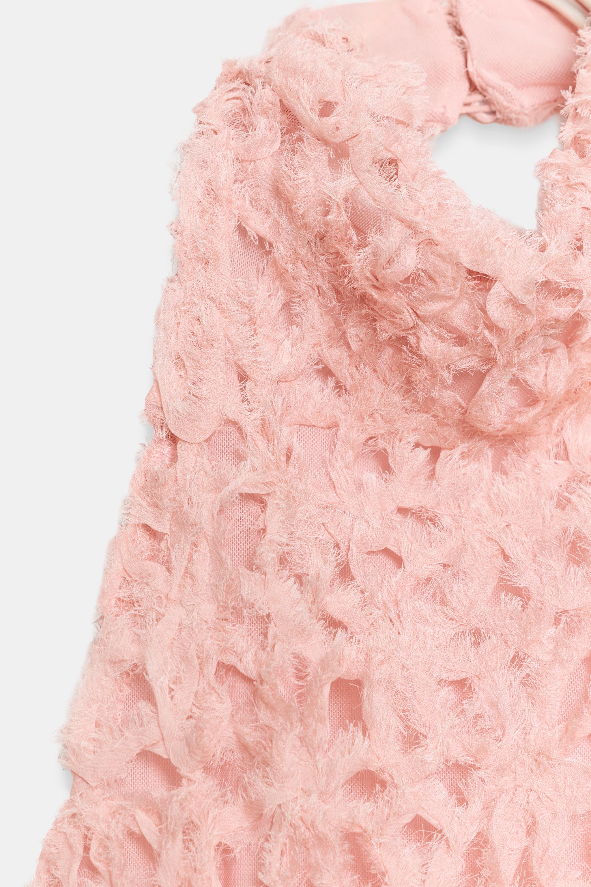 Zara Asimetrik Halter Yaka Top görsel 8