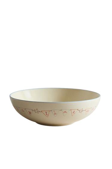 KIDS' UNICORN CERAMIC BOWL - Multicoloured by Zara