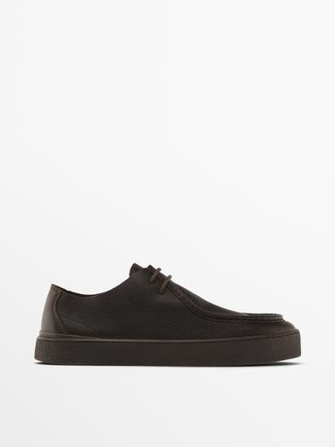 Zara Soft leather shoes - Brown - Image 0