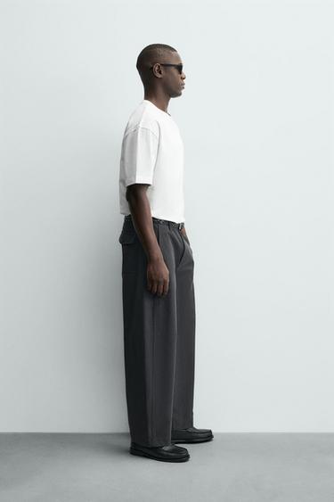 T-SHIRT BASIQUE HEAVYWEIGHT /03 - Blanc de Zara - Image 3