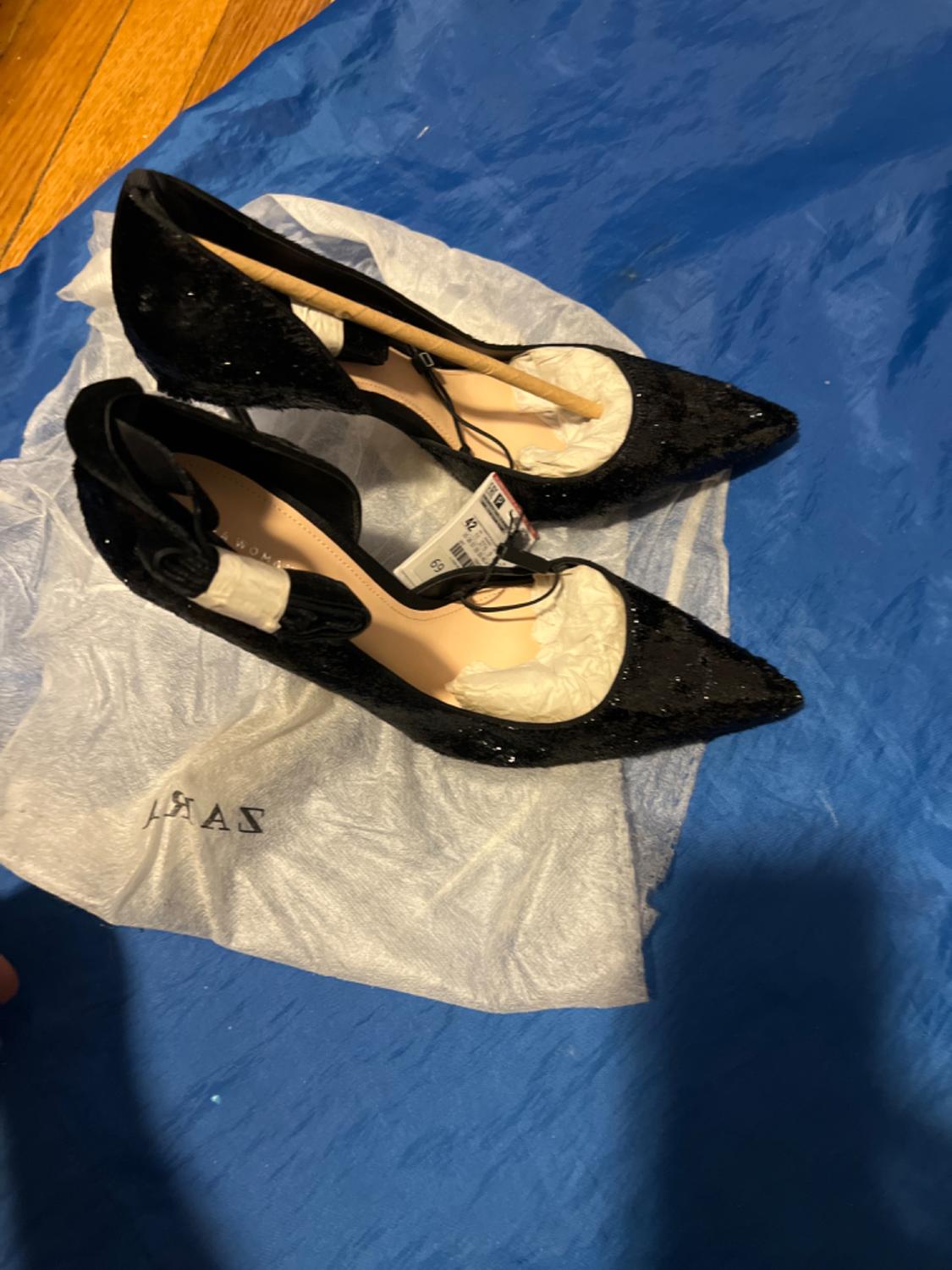 ANKLE TIED HIGH HEEL SHOES - Image 3