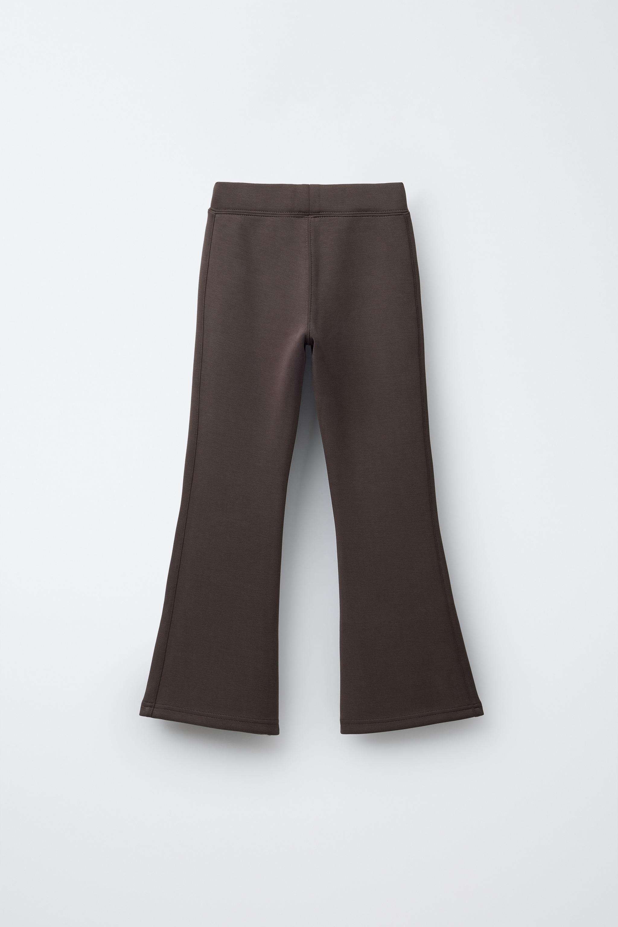 フレアスポーティパンツ - ブラウン | ZARA Japan / 日本